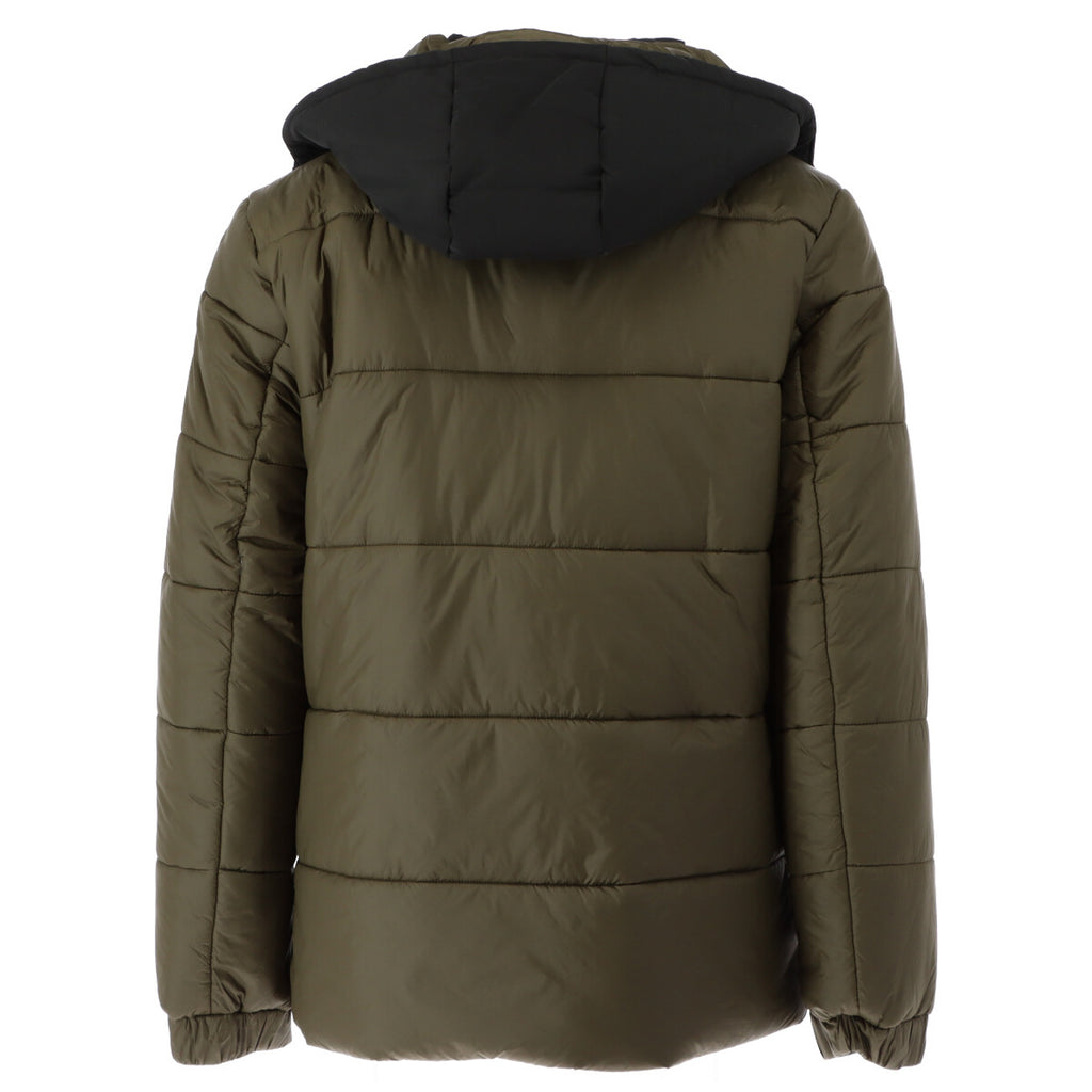 Gaelle Paris — jas met capuchon GBU2520VERDE MILITARE groen voor heren — afbeelding 2