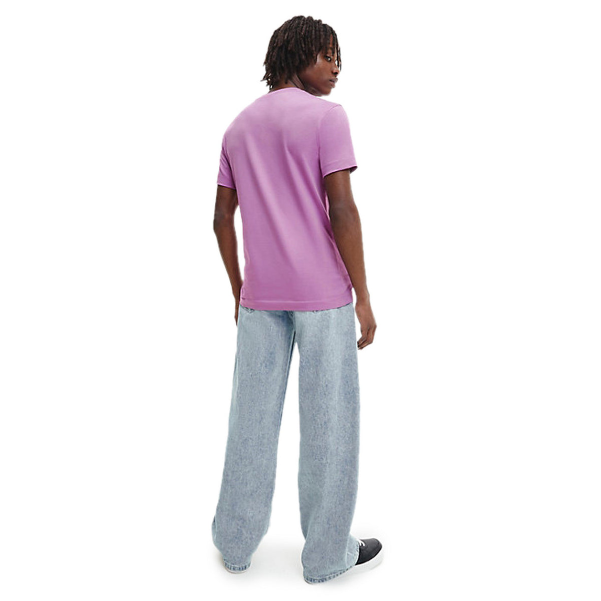 Calvin Klein Jeans — T-shirt J30J320595 violet homme — vue 2