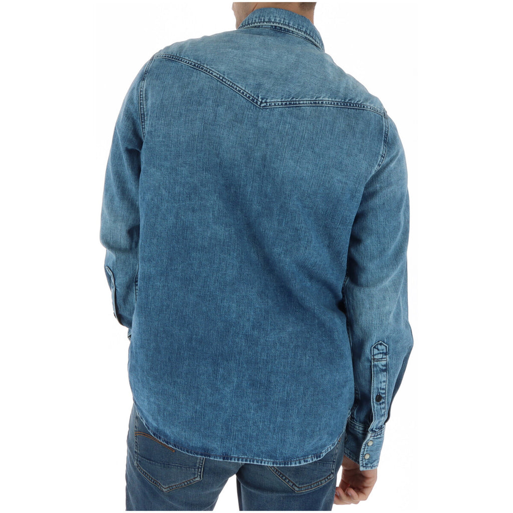 G-star — Hemd D23006 blau für Herren — Ansicht 2
