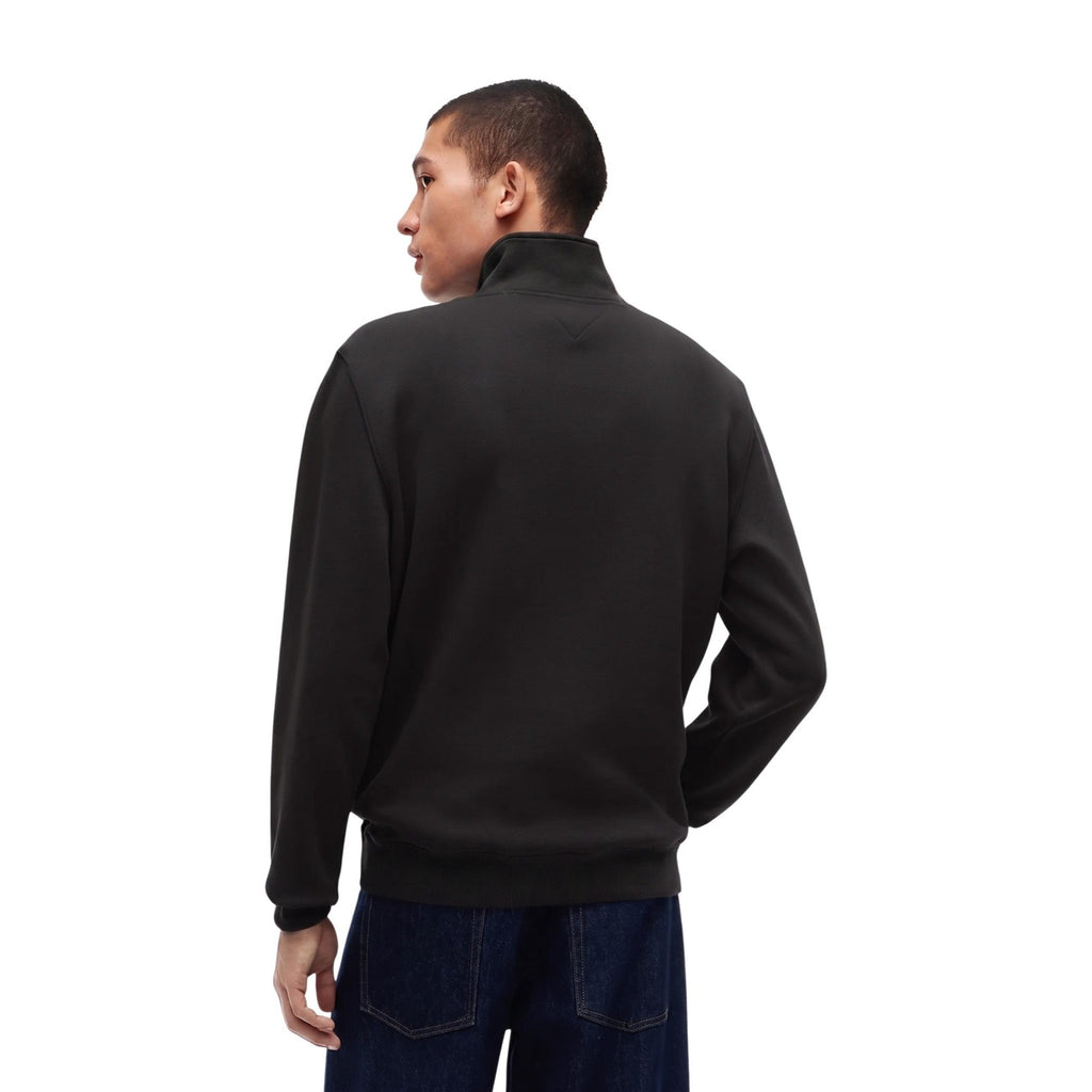 Tommy Jeans — Zwarte sweater van katoenmix voor heren — afbeelding 3
