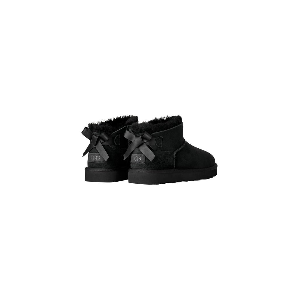 UGG — Bottes Ultra Mini Bailey Bow noir femme — vue 2
