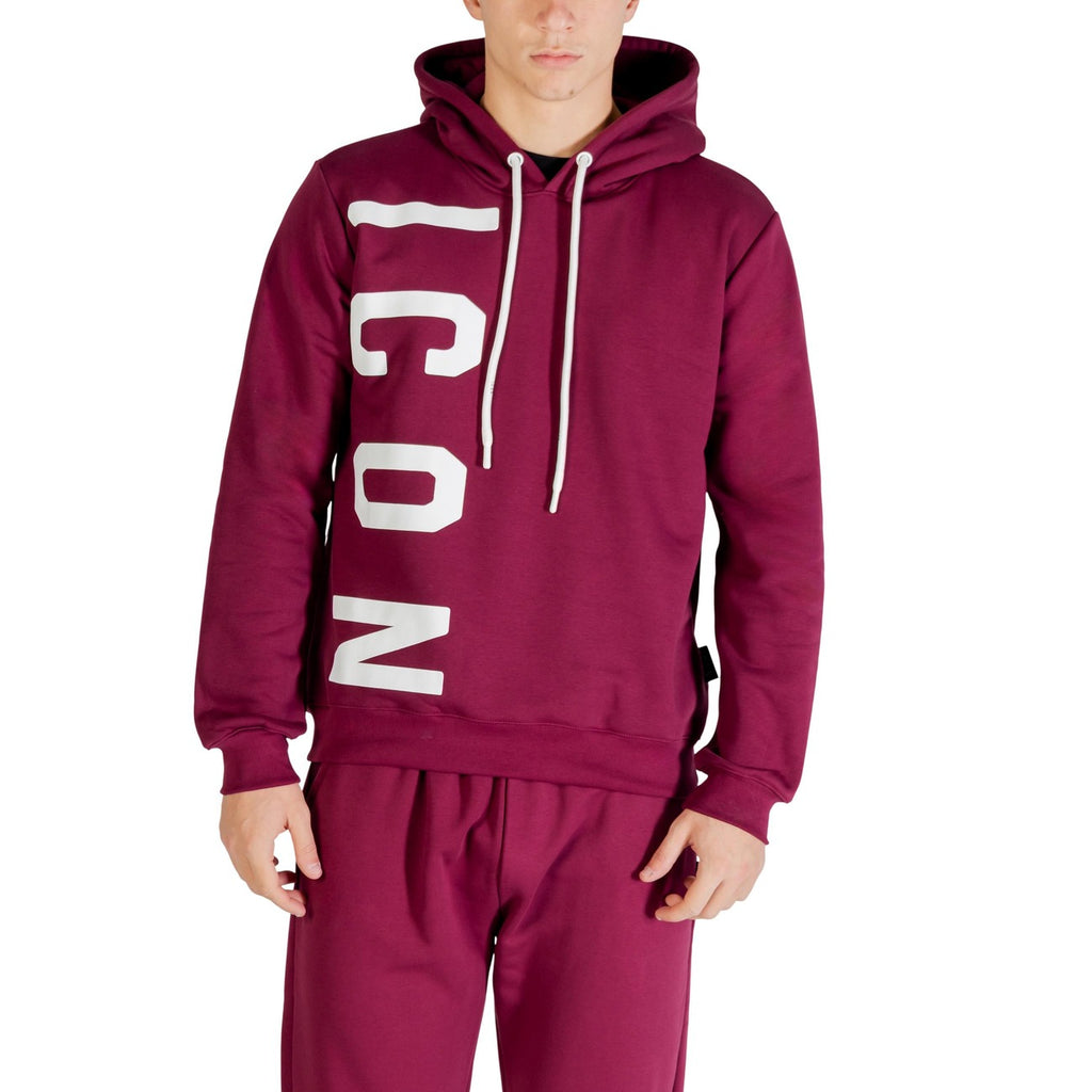 Icon — Herenhoodie ICUF2W6F003 bordeaux