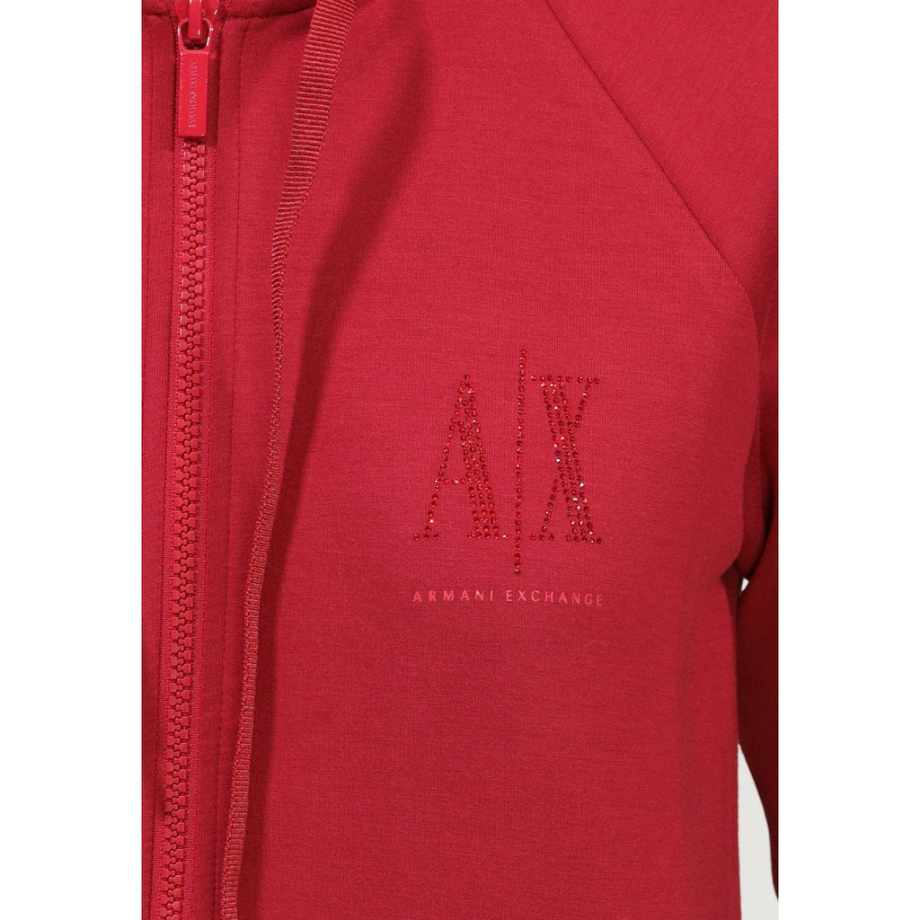 Armani Exchange — Women’s red hoodie — view 5