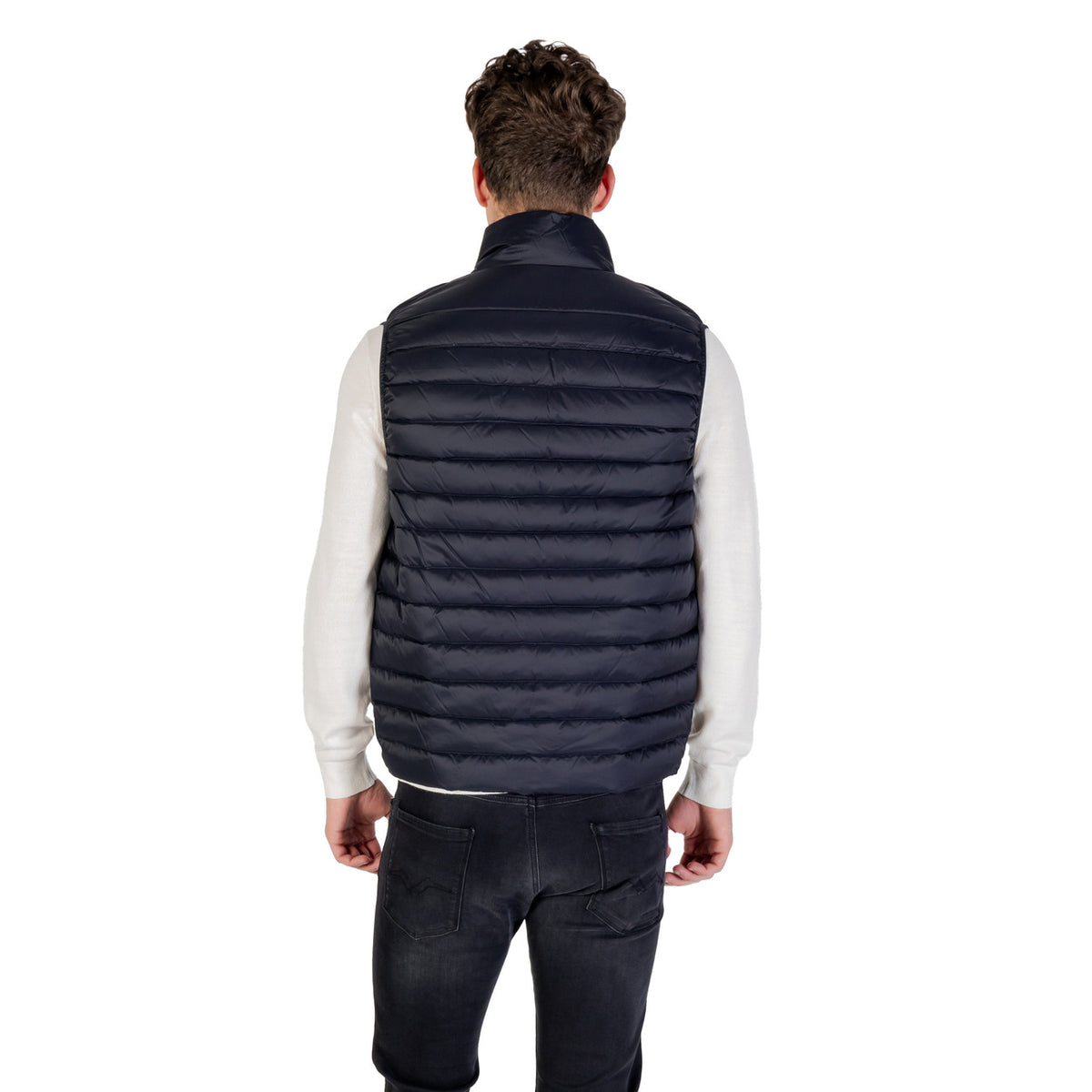 Armani Exchange — Gilet matelassé XM001576 bleu homme — vue 2