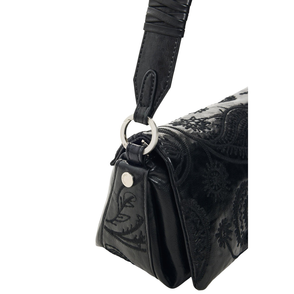 Desigual — Siroco Naron Mini Fla tas zwart dames — afbeelding 4