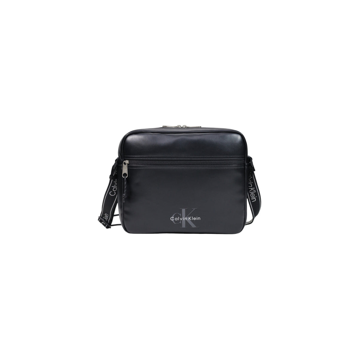 Calvin Klein — Sac noir réf. BOLD LOGO WEBBING LAPTOP FLIGHT homme