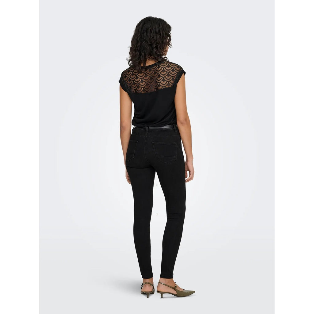 Only — Jeans Art.-Nr. 15181958 schwarz für Damen — Ansicht 4