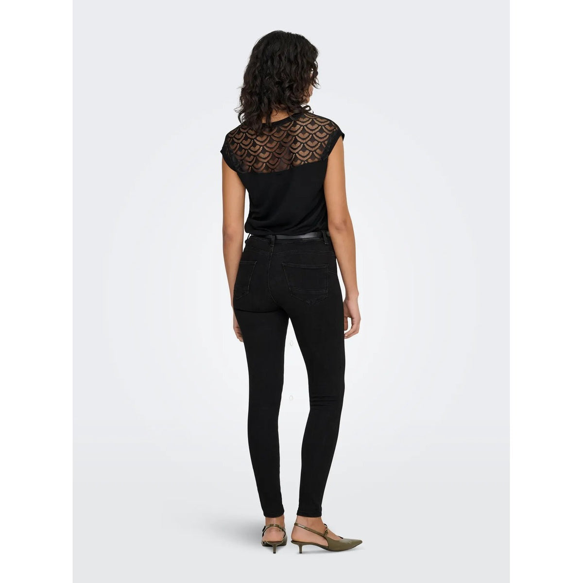 Only — Jeans Art.-Nr. 15181958 schwarz für Damen — Ansicht 4