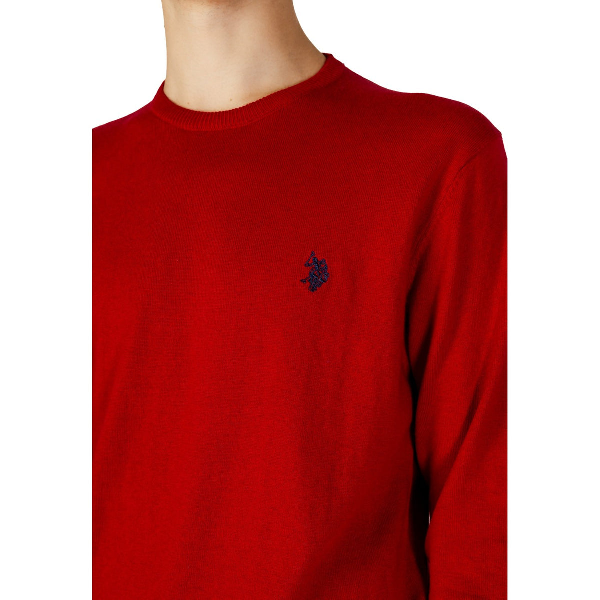 U.s. Polo Assn. — Pull US40 173006 rouge homme — vue 5
