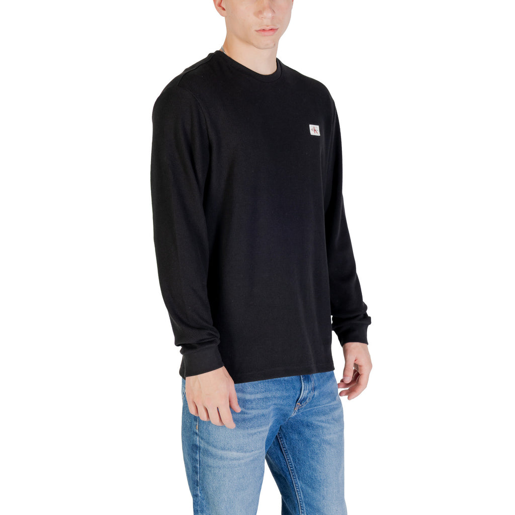 Calvin Klein Jeans — Pull LV040EM217 noir homme — vue 3