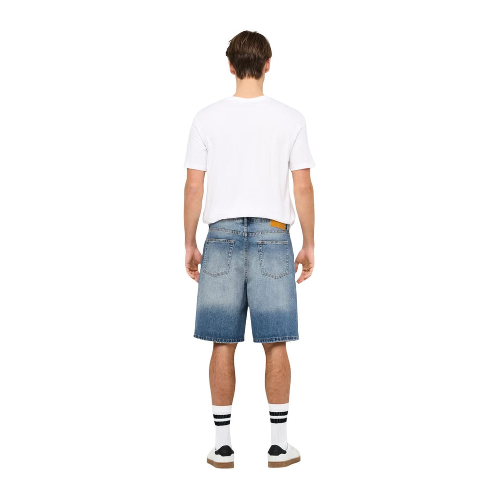 Only & Sons — Blaue kurze Herrenhose — Ansicht 2