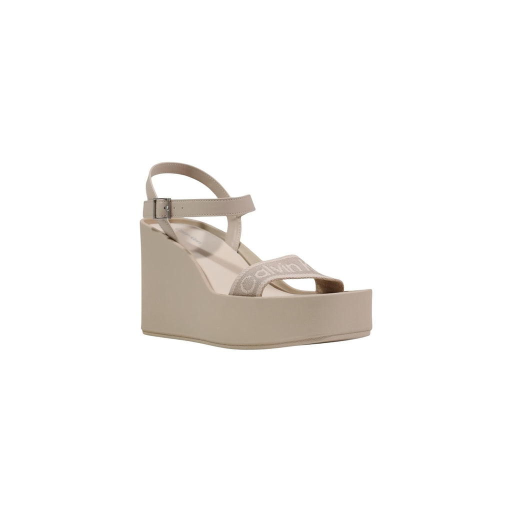 Calvin Klein — Sandales beige réf. HW0HW02882 femme — vue 2