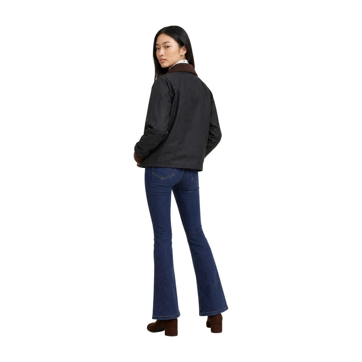 Choral — Women’s green zipped blazer — view 5