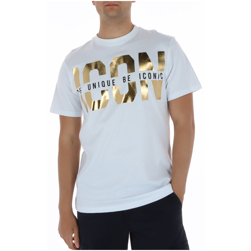 Icon — IUT022 white men’s t-shirt