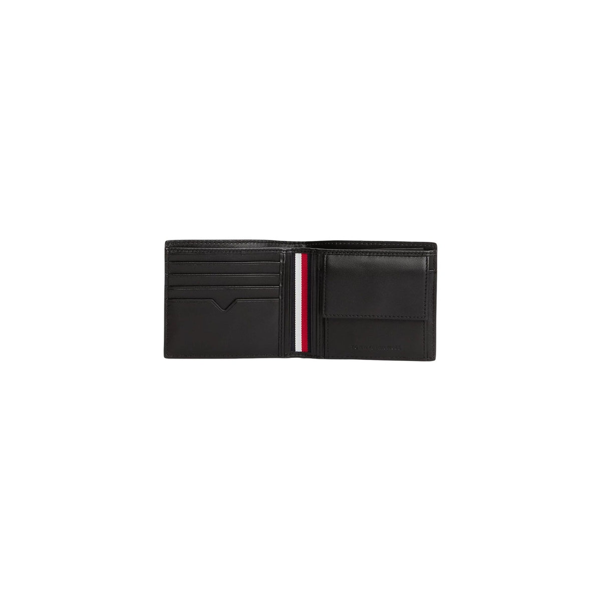 Tommy Hilfiger — Schwarze Element Mini Herren-Geldbörse — Ansicht 4