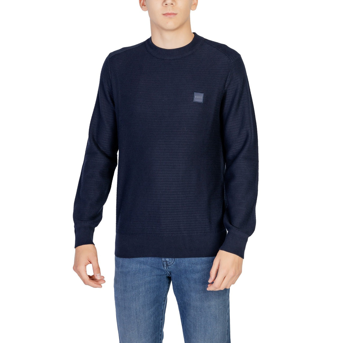 BOSS — Pull Anion_S coton-cachemire homme — vue 4