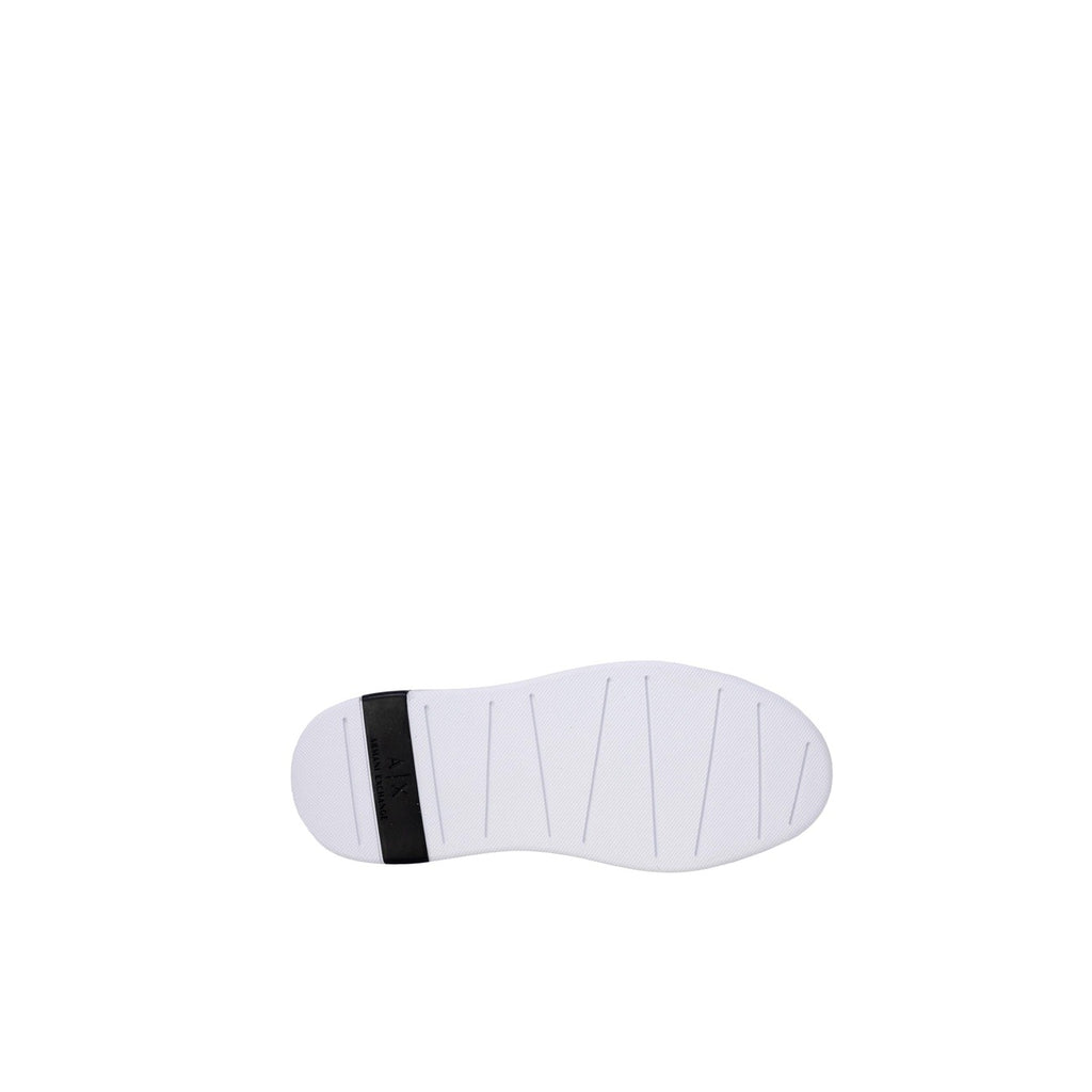 Armani Exchange — Baskets XUX123 blanches homme — vue 5