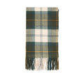 Barbour — Étole Stanway Tartan femme — Blanc tartan