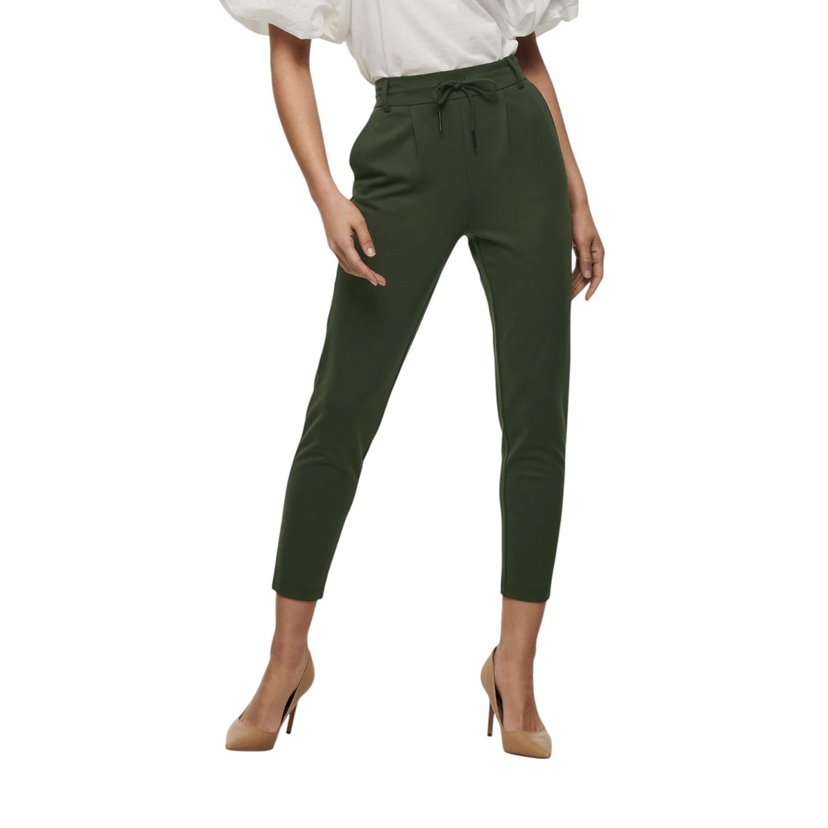 Only — Pants ref. WH7_14638150_VERDE_SCURO green woman — view 3