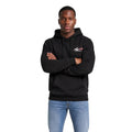 Tommy Jeans — Sweat à capuche noir 100 % coton bio homme