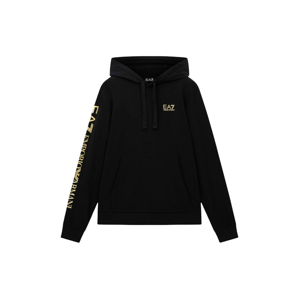 EA7 — Men’s black hoodie — view 2