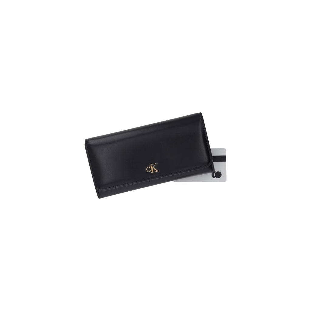 Calvin Klein — Black wallet ref. CK LONG WALLET woman — view 4
