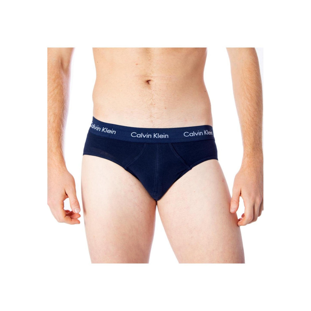 Calvin Klein Underwear — Sous-vêtement imprimé bleu homme — vue 5
