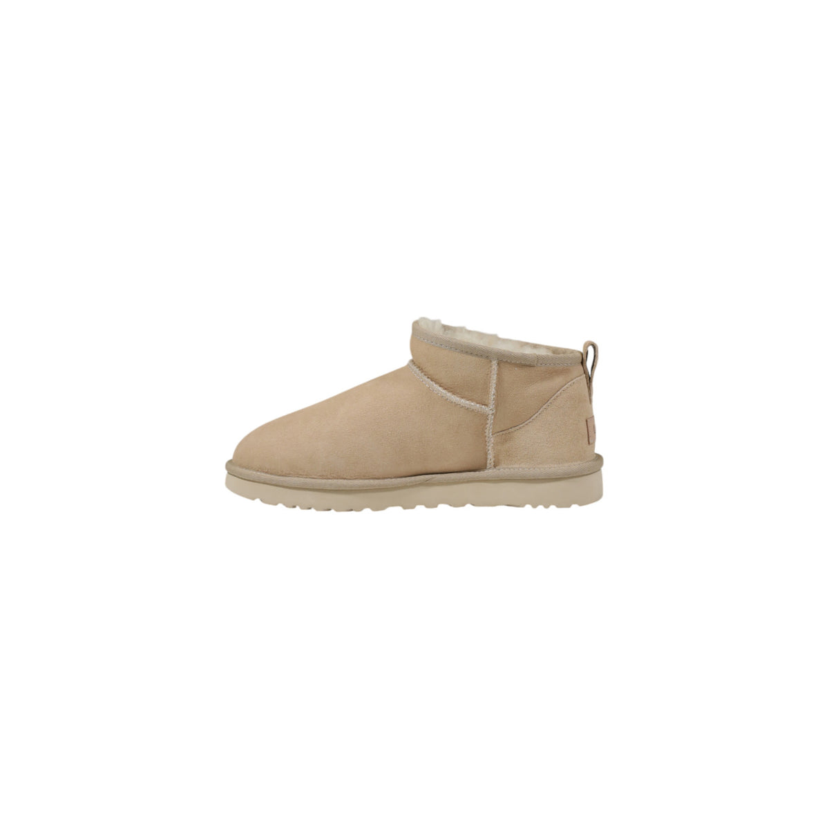 UGG — Bottes Classic Ultra Mini beige femme — vue 3