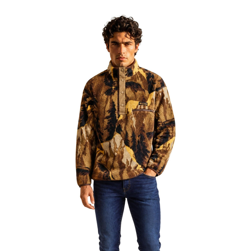Columbia — Men's Helvetia II Printed Half Snap Fleece
