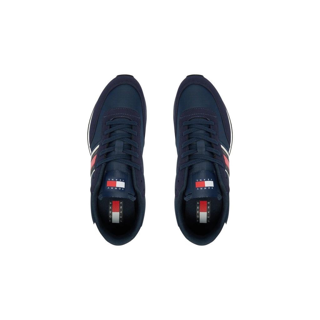 Tommy Jeans — Baskets EM0EM01709 bleues homme — vue 5