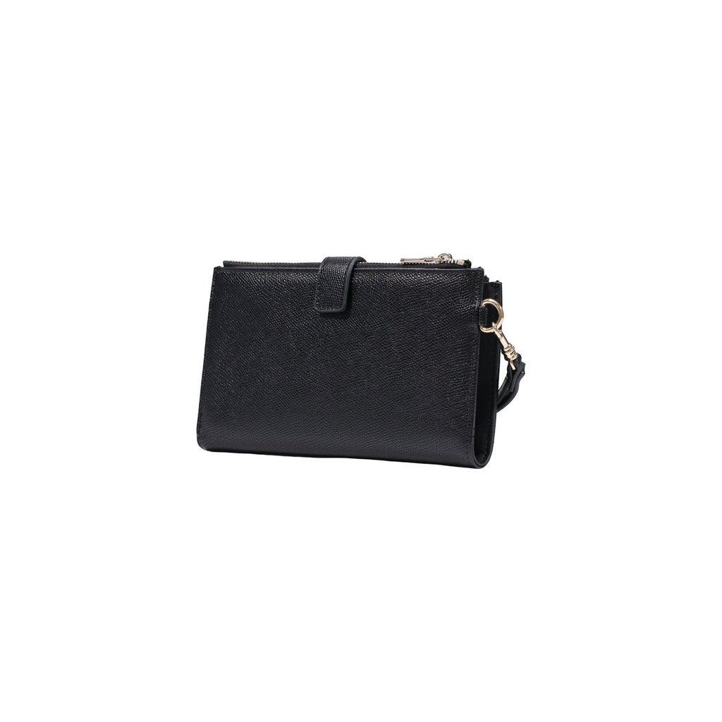 Guess — portemonnee Amorette SLG Med Dou voor dames - kleur zwart — afbeelding 4