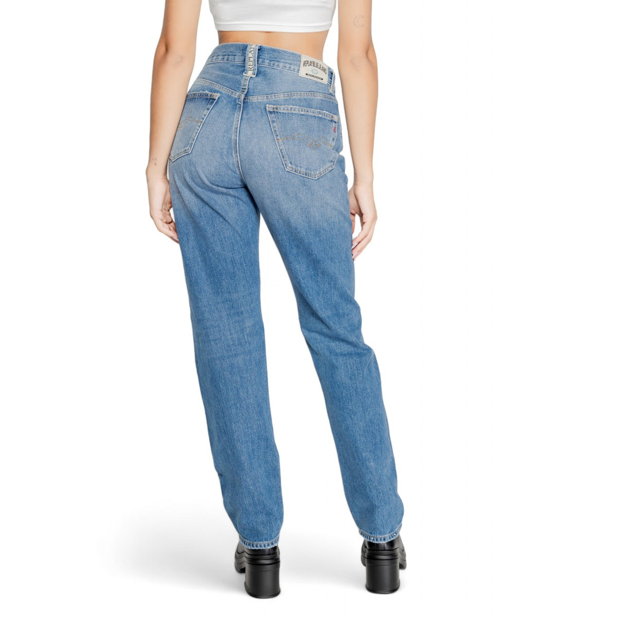 Replay — Jeans Art.-Nr. W9Z1 blau für Damen — Ansicht 4