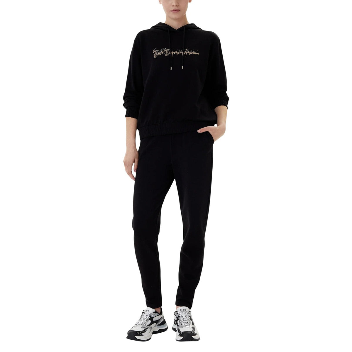 EA7 — Survêtement noir femme