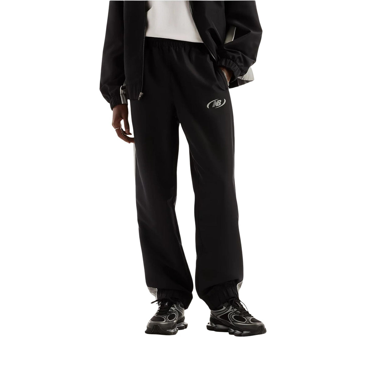 New Balance — Pantalon réf. MB62A8LTBK noir homme