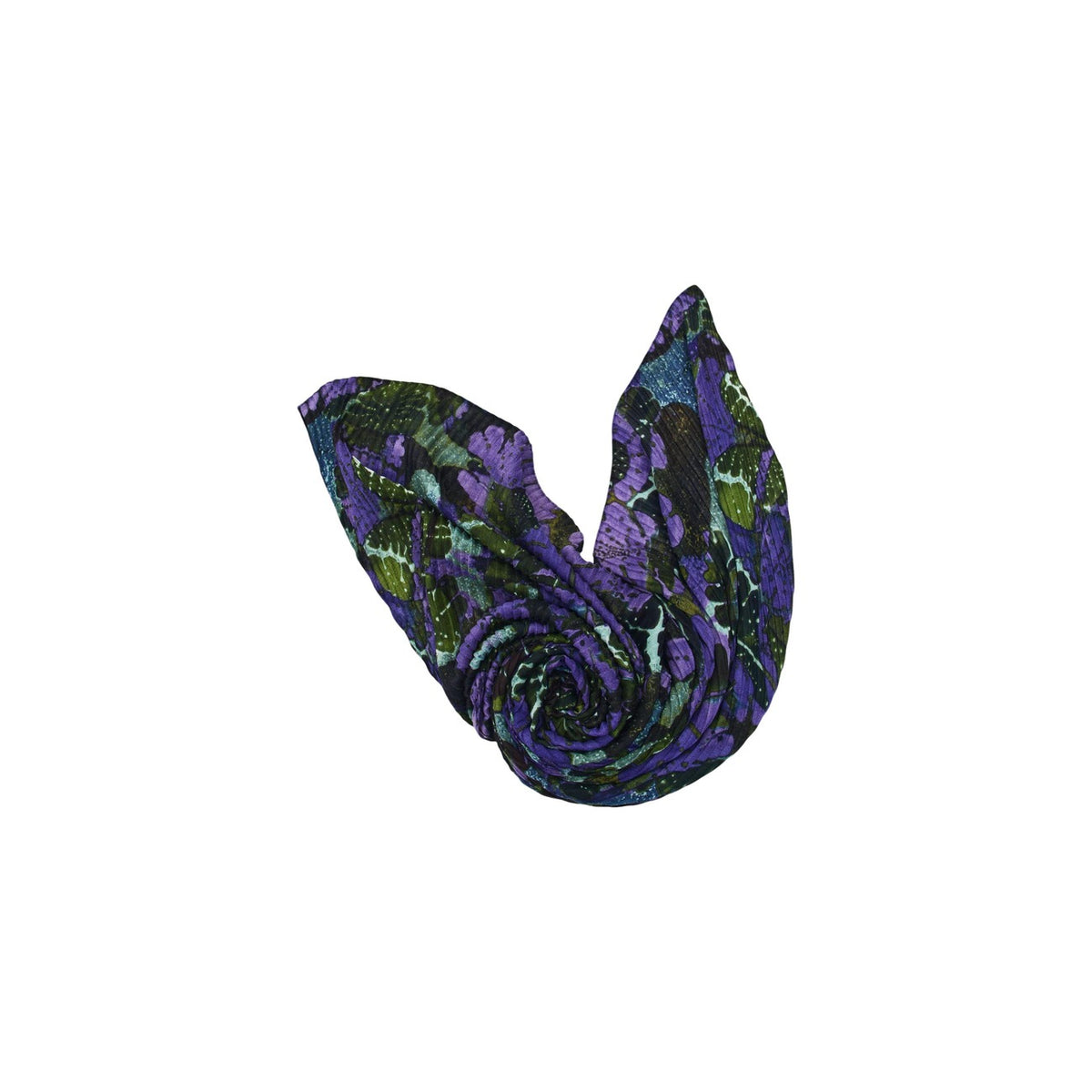 Desigual — Schal Dotty Plisado 195x80 grün für Damen — Ansicht 2