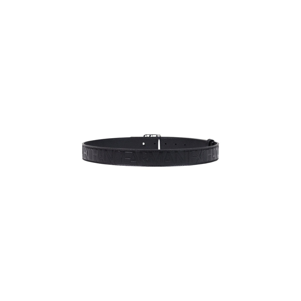 Armani Exchange — Ceinture noire femme — vue 4