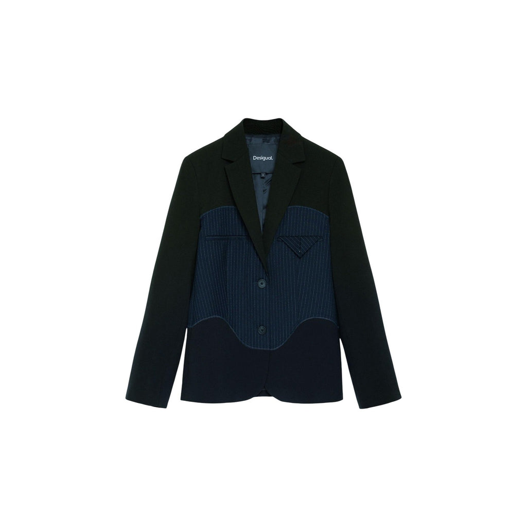 Desigual — Jacke Wave Diplo blau für Damen — Ansicht 5