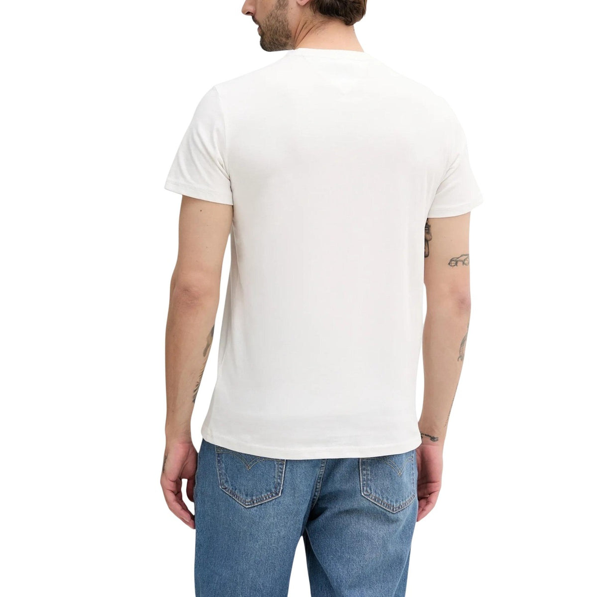 Tommy Jeans — T-shirt DM0DM21577 en coton bio homme — vue 4