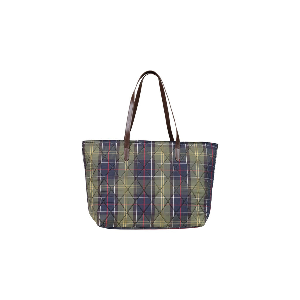 Barbour — Wetherham Quilted Tartan Damen-Shopper — Ansicht 4