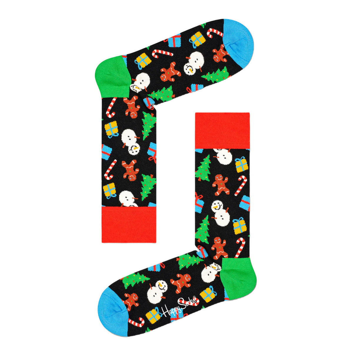 Happy Socks — Chaussettes XBDS02-6500 rouge femme — vue 2