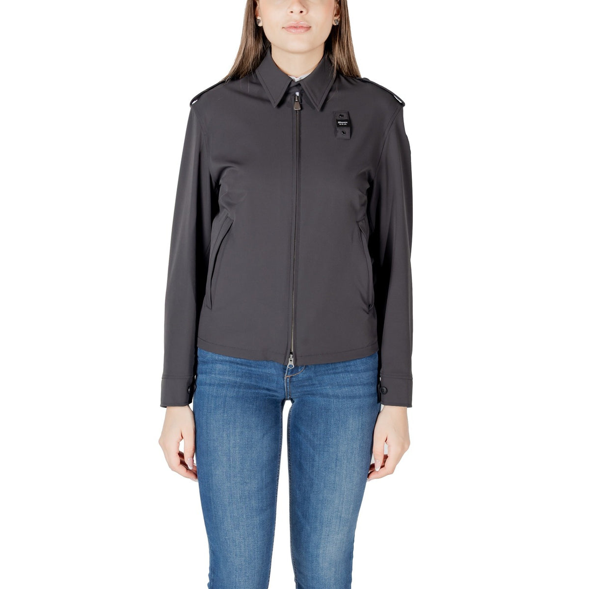 Blauer — Veste légère noire femme 25SBLDC04333