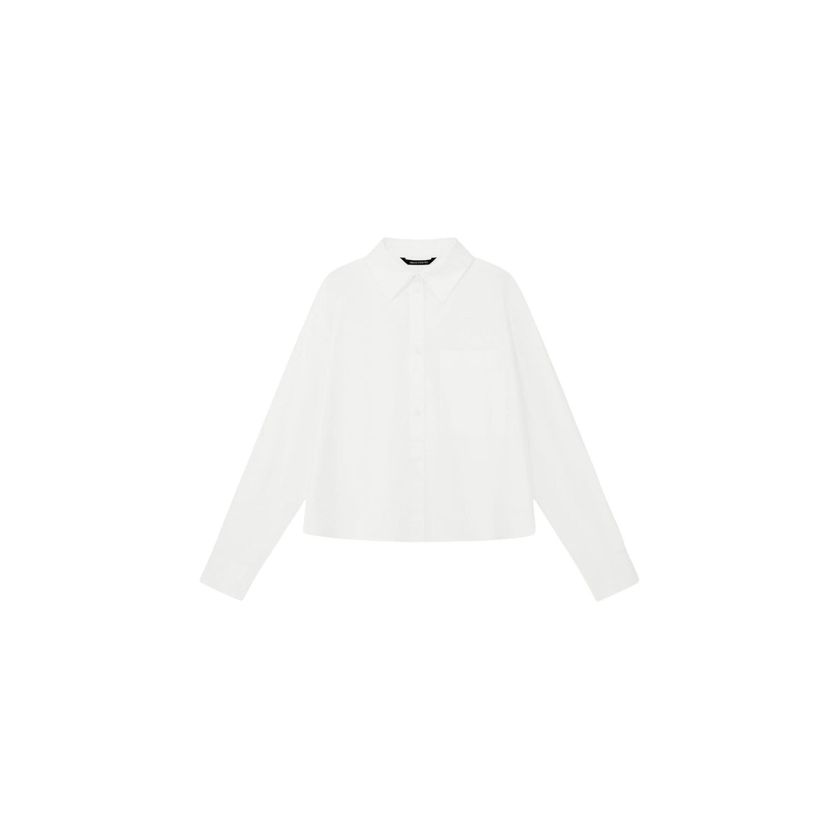 Armani Exchange — Wit katoenen dameshemd — afbeelding 2