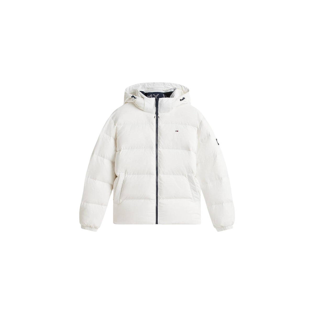 Tommy Jeans — Men’s white Essential Down jacket — view 5