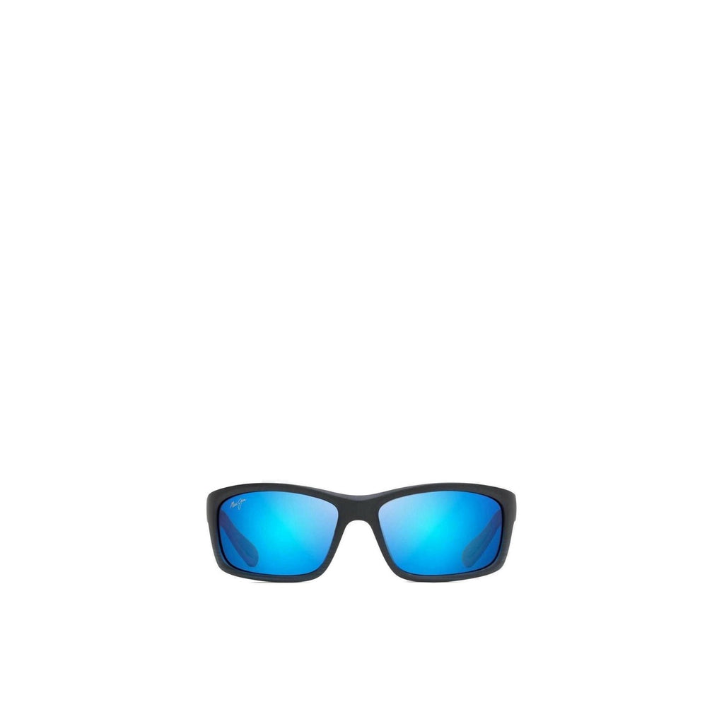 Maui Jim — Kanaio Coast rectangular sunglasses in blue for men — view 2
