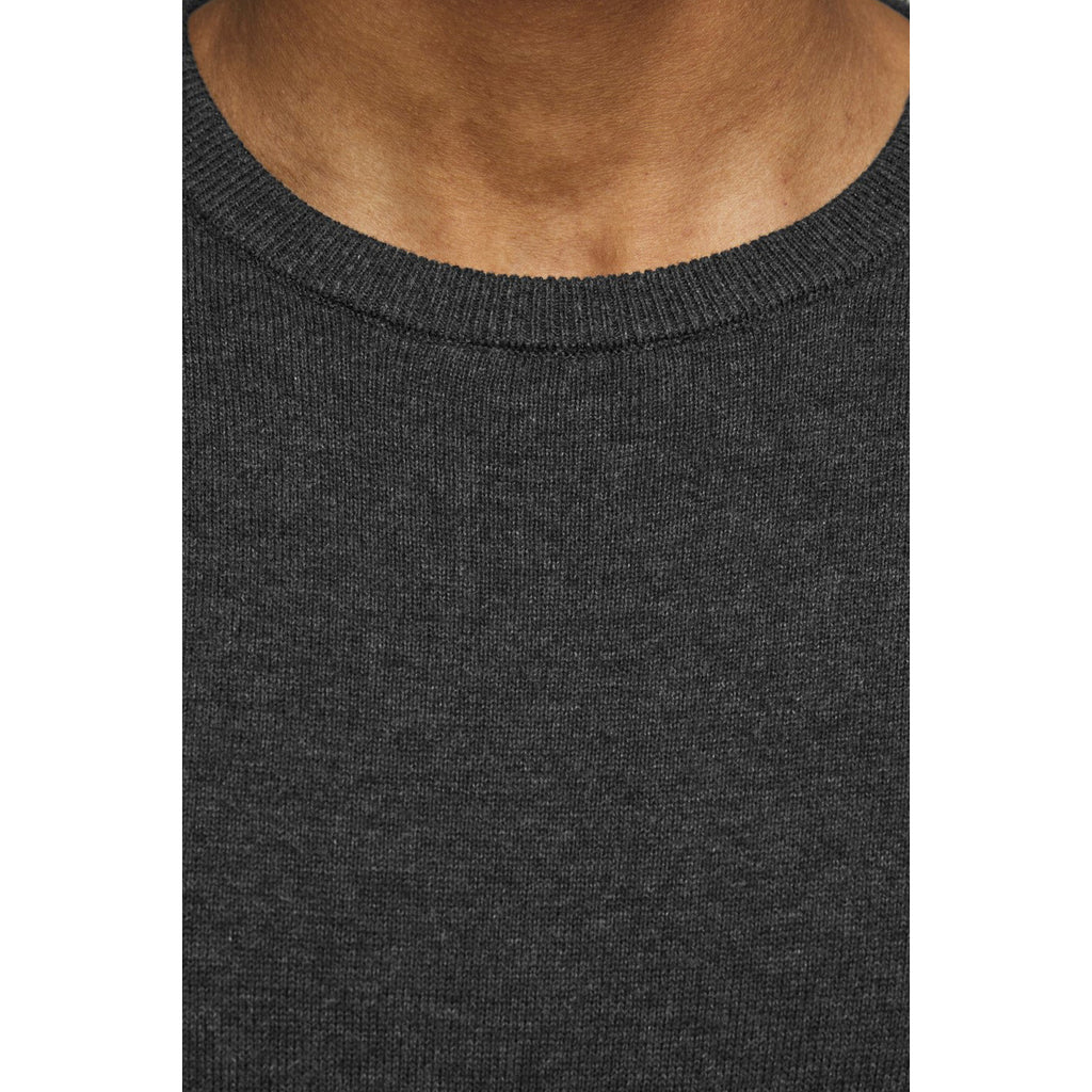 Jack & Jones — Men's gray Essential Basic sweater — view 3