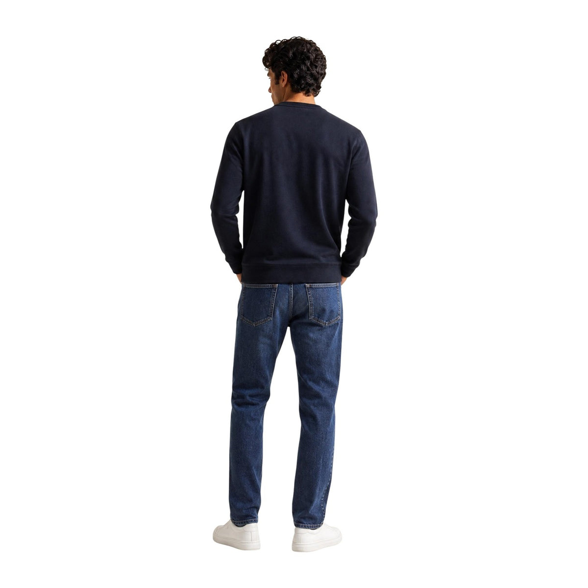EA7 — Men’s black sweatshirt — view 3