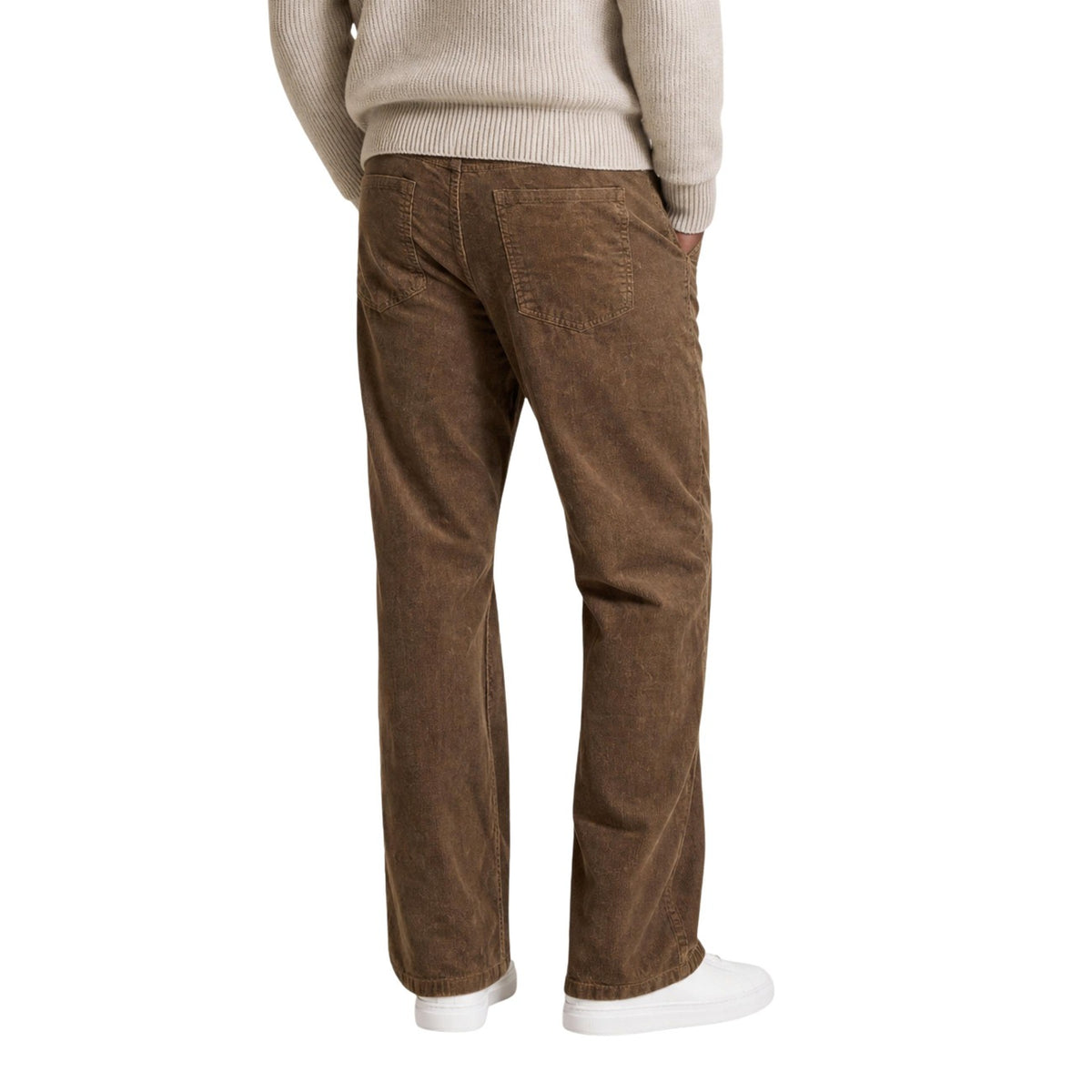 Only & Sons — ONSEDGE Cord-Hose für Herren, Braun — Ansicht 4