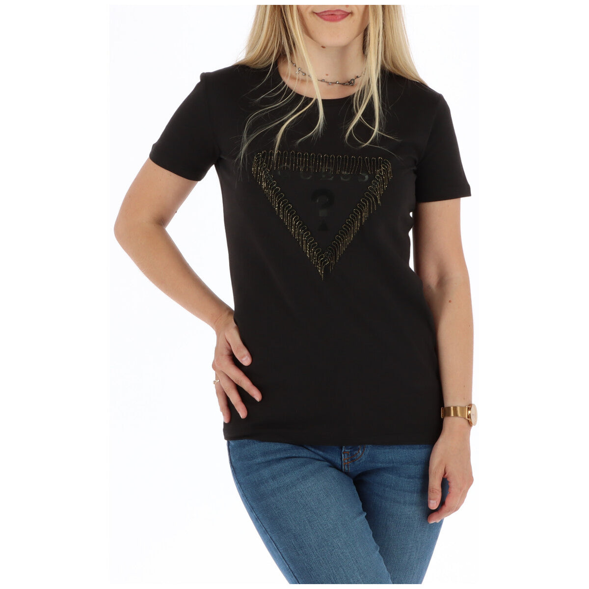 Guess — Dames-T-shirt Q1gi03kak90 — afbeelding 4