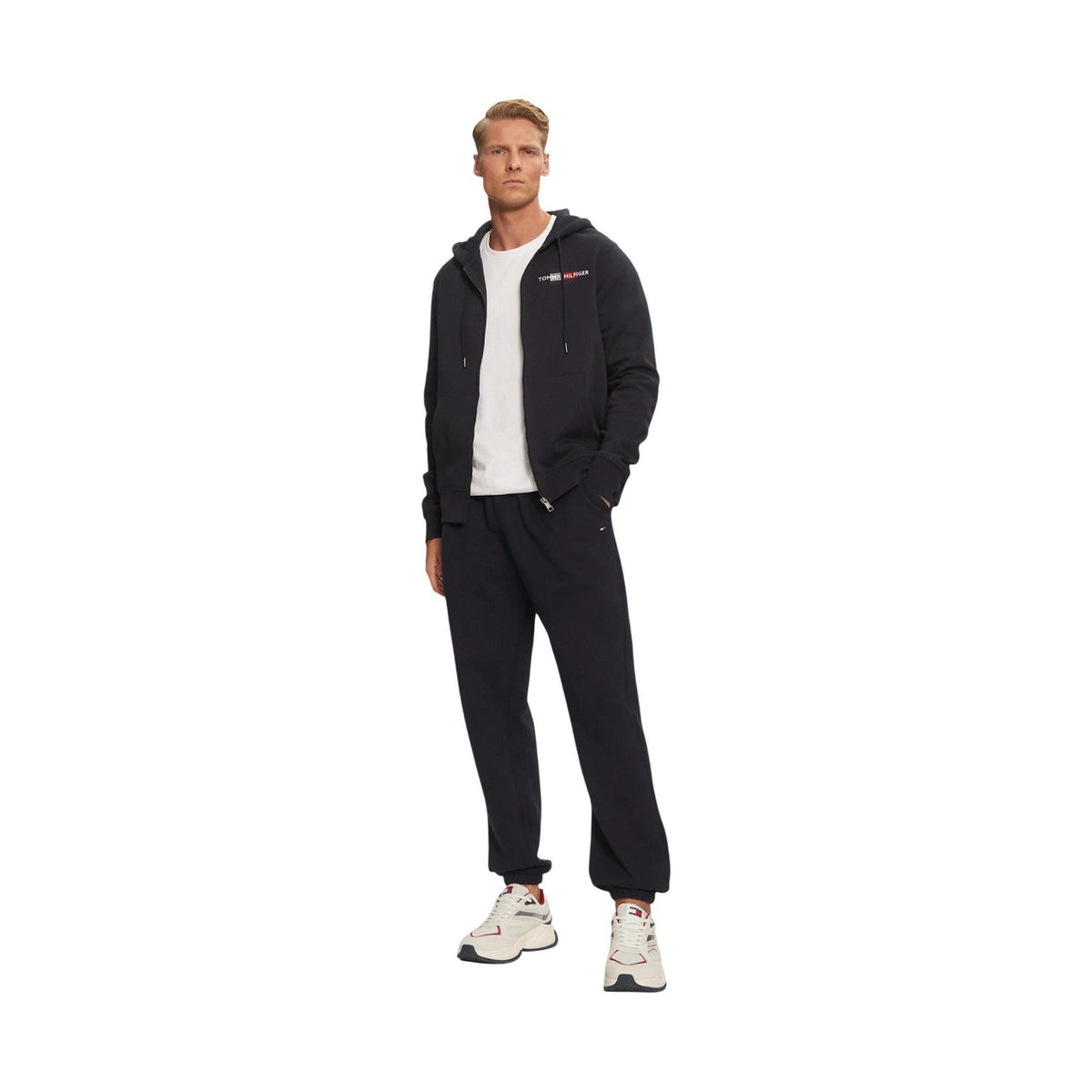 Tommy Hilfiger — Men's Essential Fleece Sweatpants — view 3