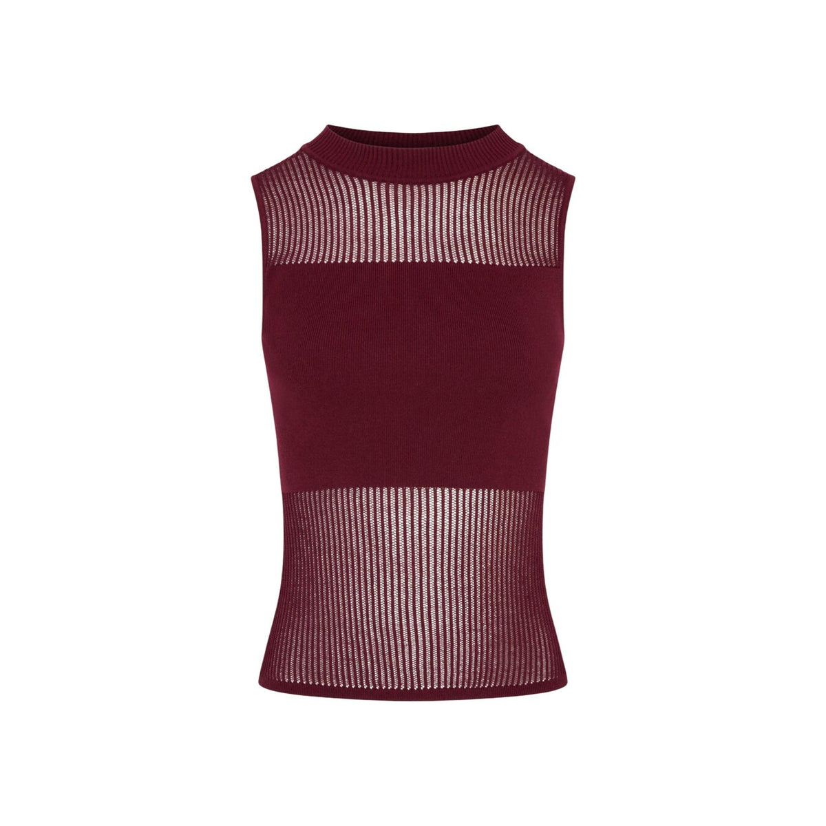Morgan — Débardeur bordeaux femme — vue 3